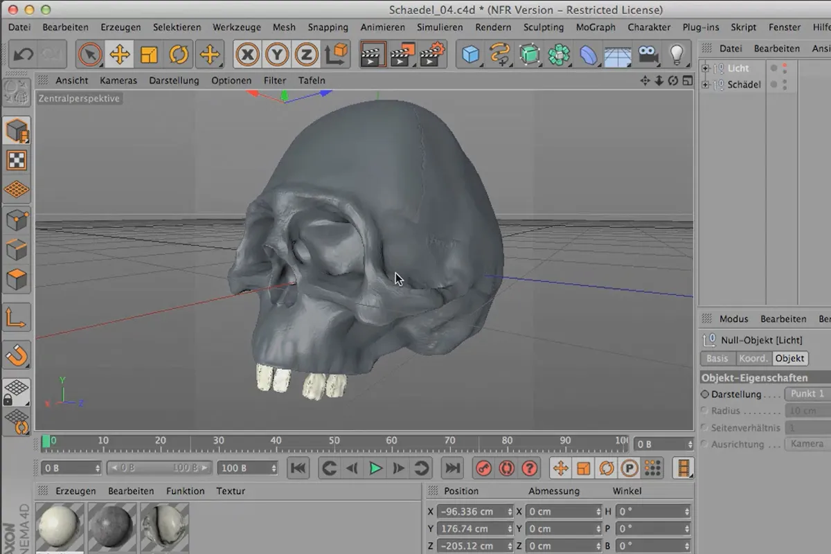 Sculpting in CINEMA 4D - Kreativtraining: Teil 01 - Projektvorstellung