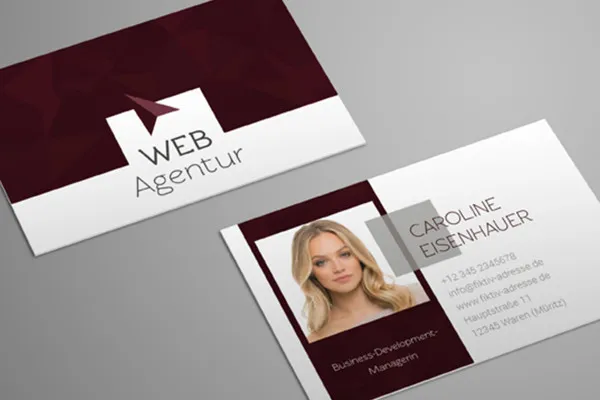 Design templates for business cards - Version 15
