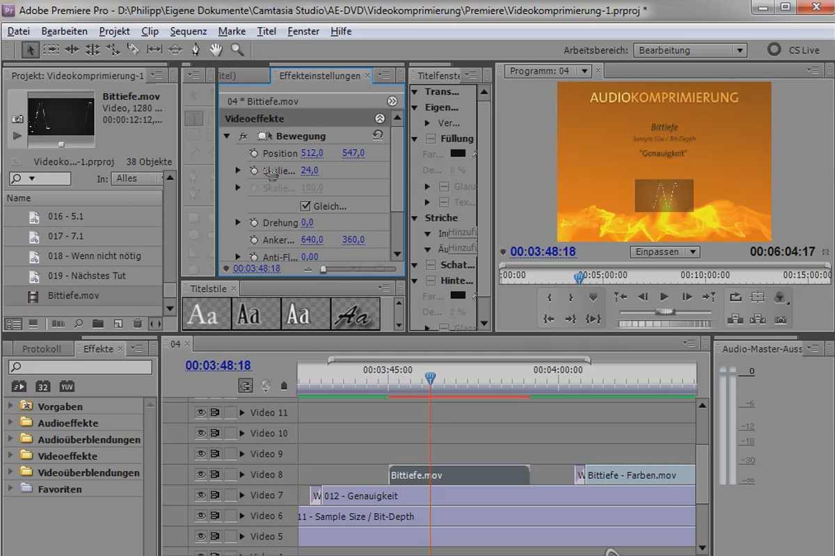Video compression Part 5 - Compression examples, tips & tricks