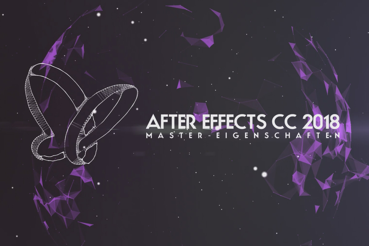 Nytt i Creative Cloud: After Effects CC 2018 (april 2018) - Master-egenskaper