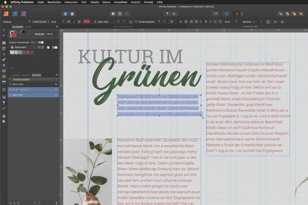 Affinity Publisher Basis Tutorial: 15 | Alineastijlen definiëren