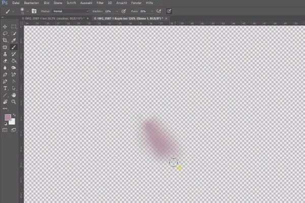 Separazione delle frequenze in Photoshop - 16 layer vuoti