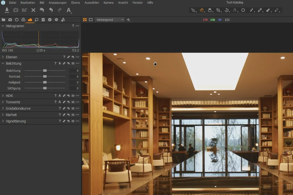 Capture One Pro-Tutorial: 3.1 | Istogramma
