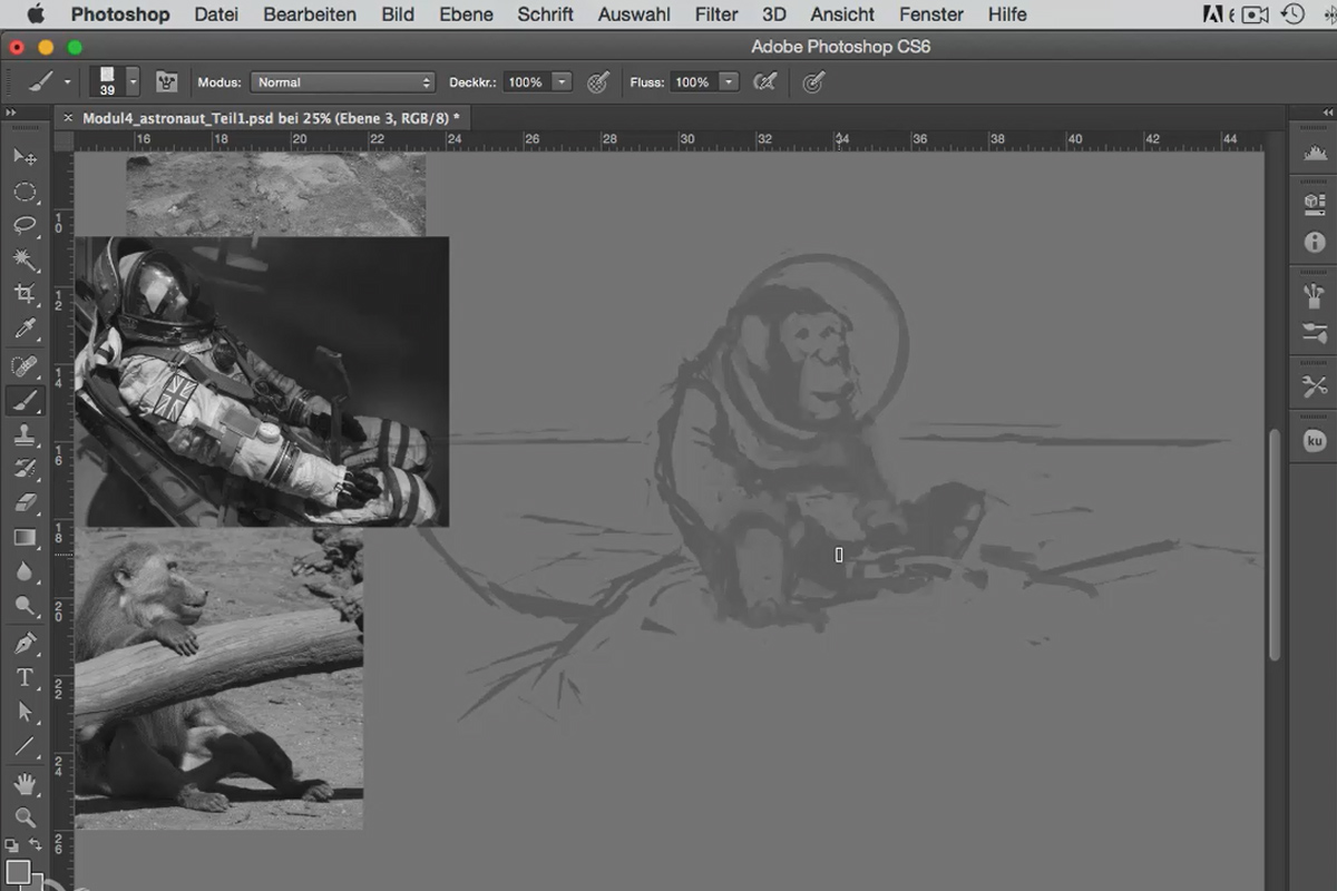 Digital Painting in Photoshop – Tutorial zum digitalen Zeichnen