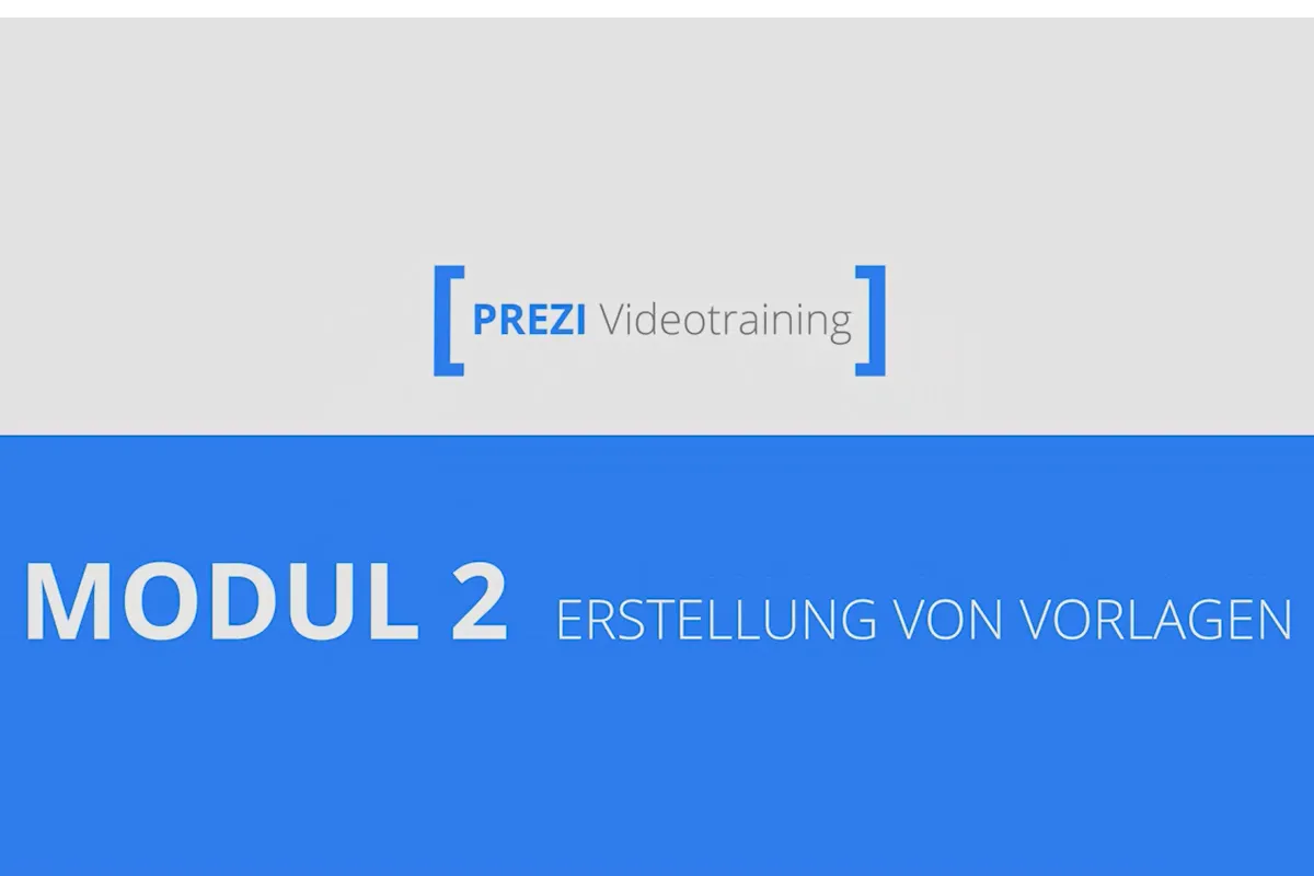 Prezi für Einsteiger – Präsentationen, die begeistern – 2.9 Erstellen von Vorlagen