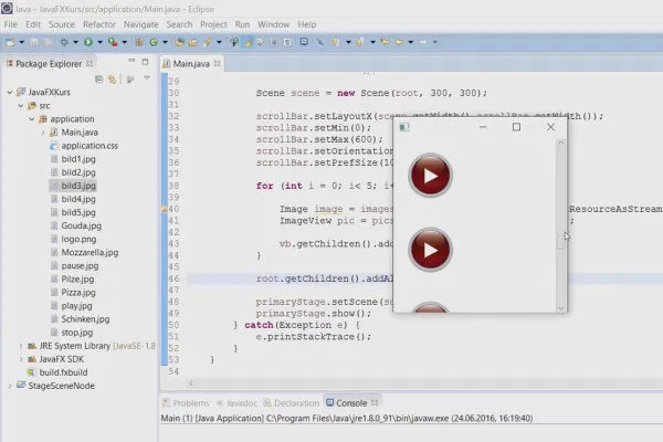 JavaFX for GUI-utvikling - 16 ScrollBarer