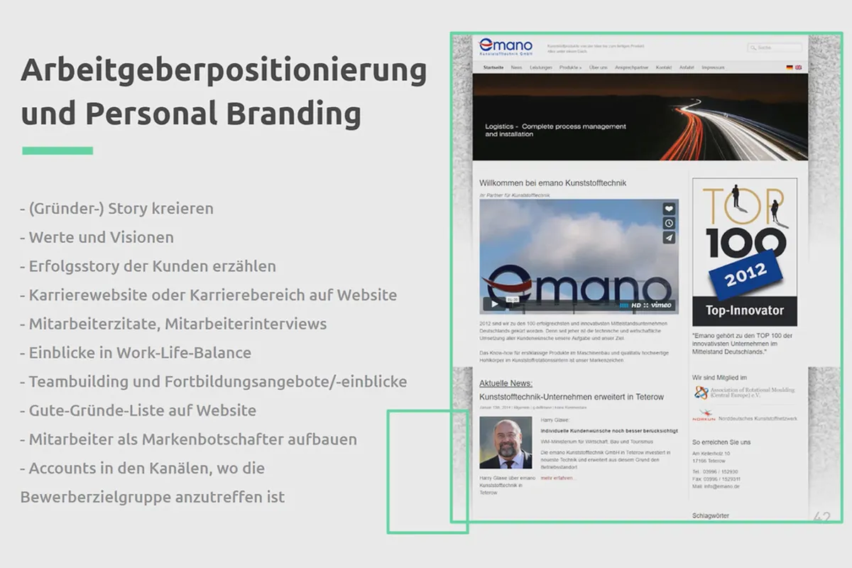 Positioning of companies & brand building: 16 | Employer attractiveness and employer branding