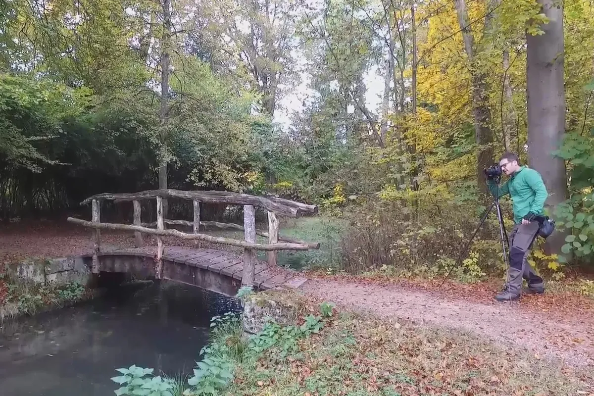 Herbststimmung mit dem Lichtemotionist – 16 Brücke am Fluss