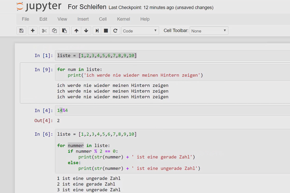 Python-programmering för nybörjare - 16 for-loopar