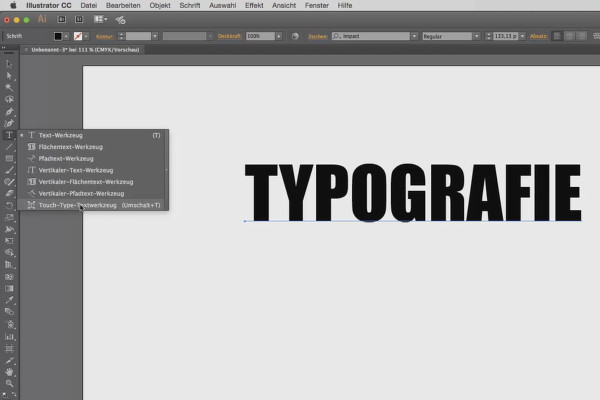 Illustrator para principiantes e intermedios - 4.3 Herramienta de texto