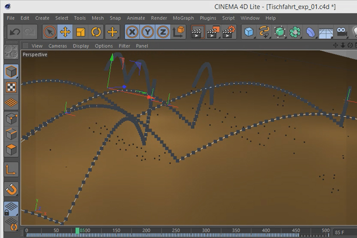 3D-projekt i After Effects: ljusreflexer i C4D Lite - export