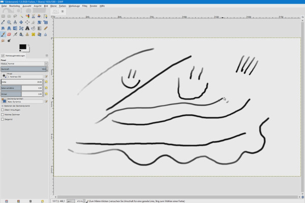 Image editing with GIMP: the tutorial for beginners - 16 Mouse vs. graphics tablet