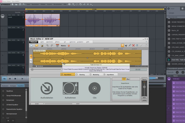 Magix Music Maker ile kendi müziğinizi oluşturun: 16 | Harici editörle çalışma