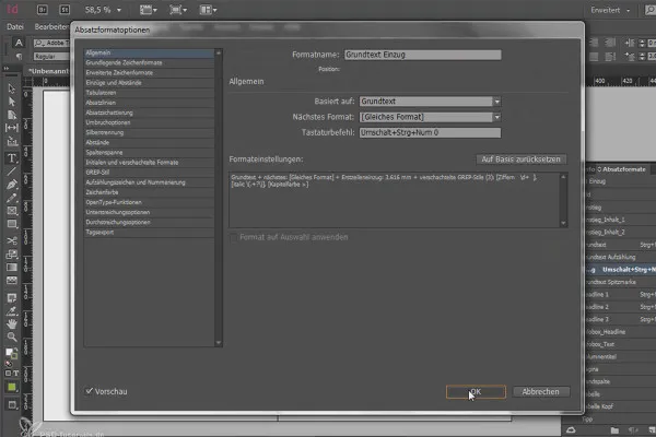 Großprojekte in Adobe InDesign - 3.04 - Schnell formatieren
