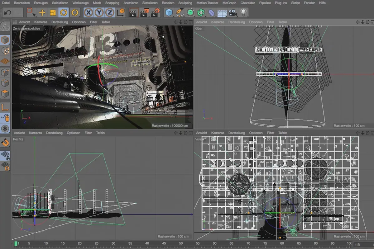 Cinema 4D – Lichtsetzung: 4.6 Glanzlichter setzen