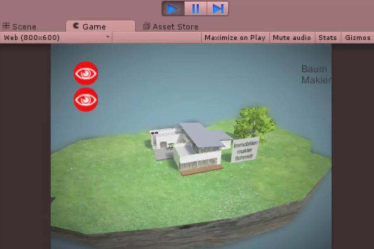 Vistas arquitectónicas de 360° con Unity y Cinema 4D - 17 Añadir efectos de cámara