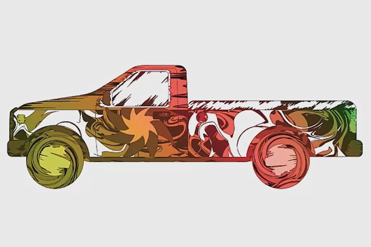 Création d'un camion pick-up dans Adobe Illustrator - Partie 1