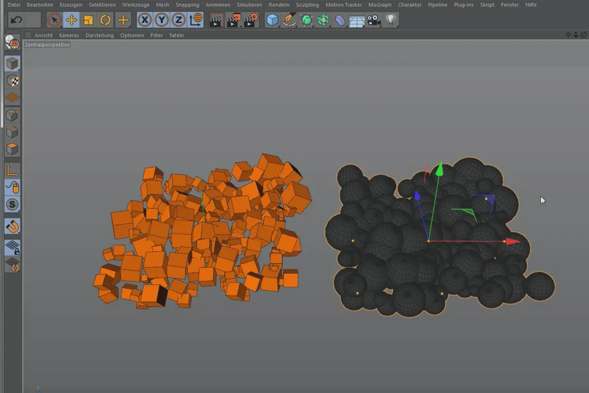 Cinema 4D MoGraph für Einsteiger – 2.13 Effektoren: Gruppe und ReEffector