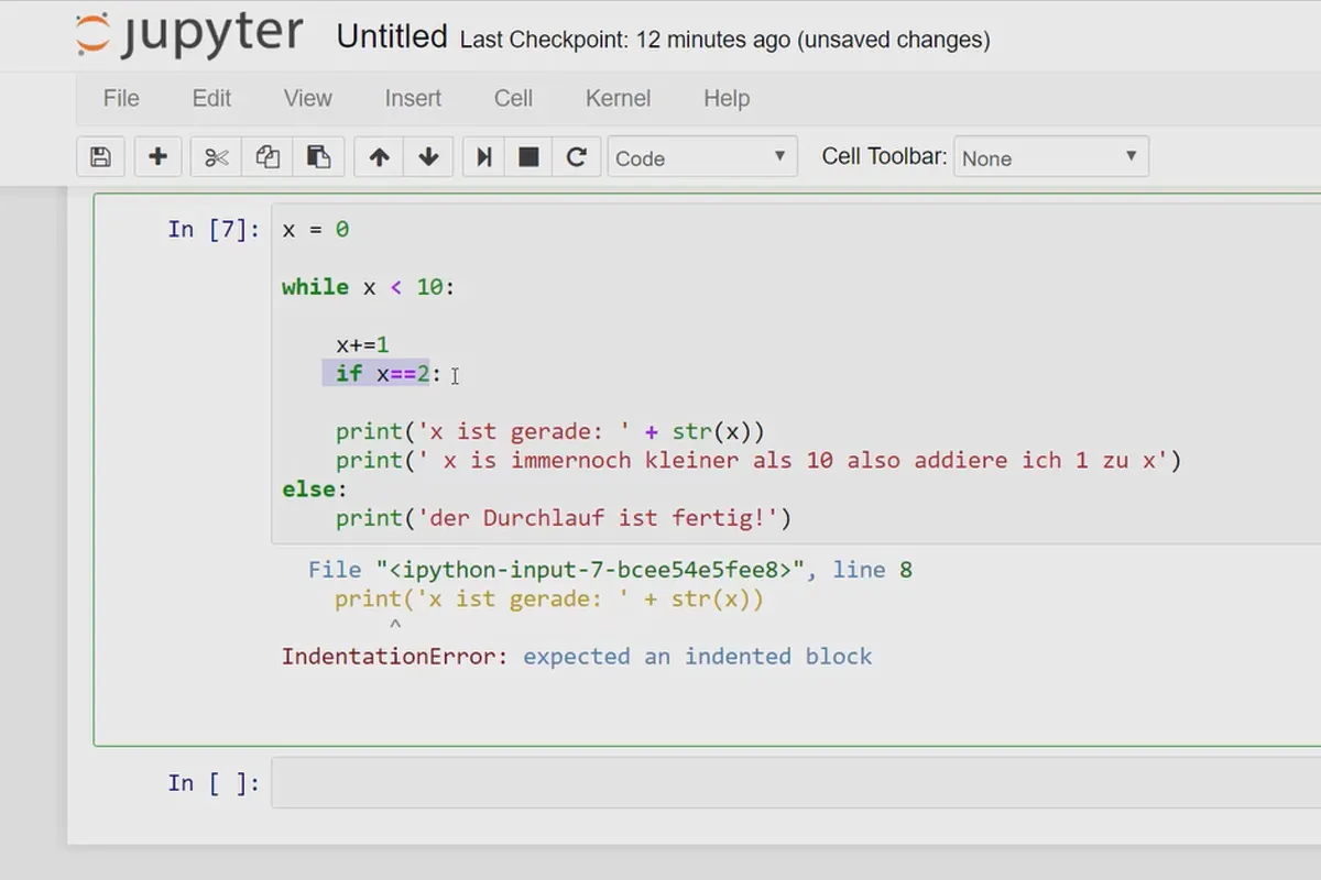 Python-Programmierung für Einsteiger – 17 While-Schleifen