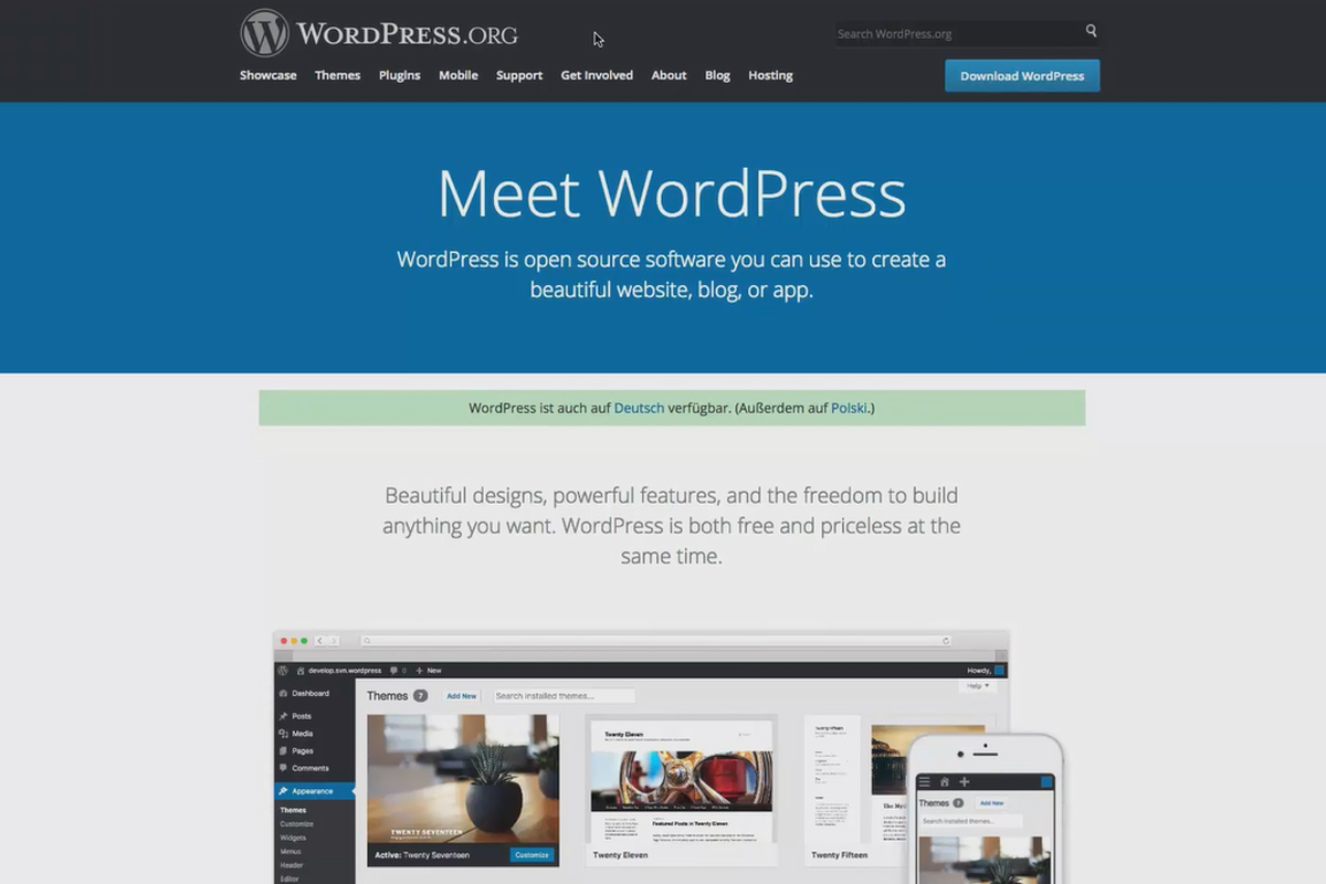 Acquisition de clients via Facebook et Google AdWords : 3.1 WordPress