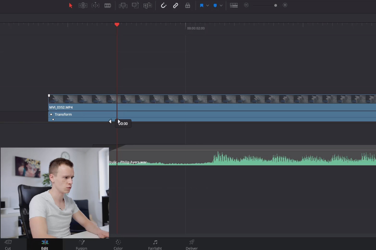 DaVinci Resolve handledning: 3.8 | Nyckelrutor