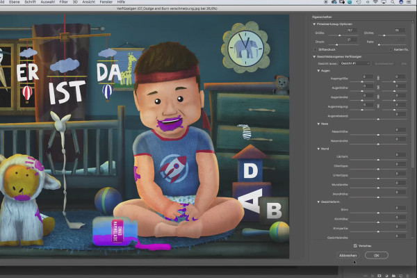 Photoshop para principiantes y niveles intermedios - 1.2 El menú de un vistazo