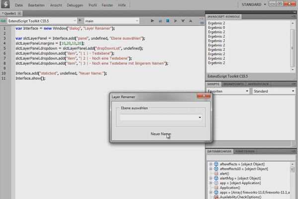 Scripting en AE - Renombrador de capas Parte 1 - Script UI