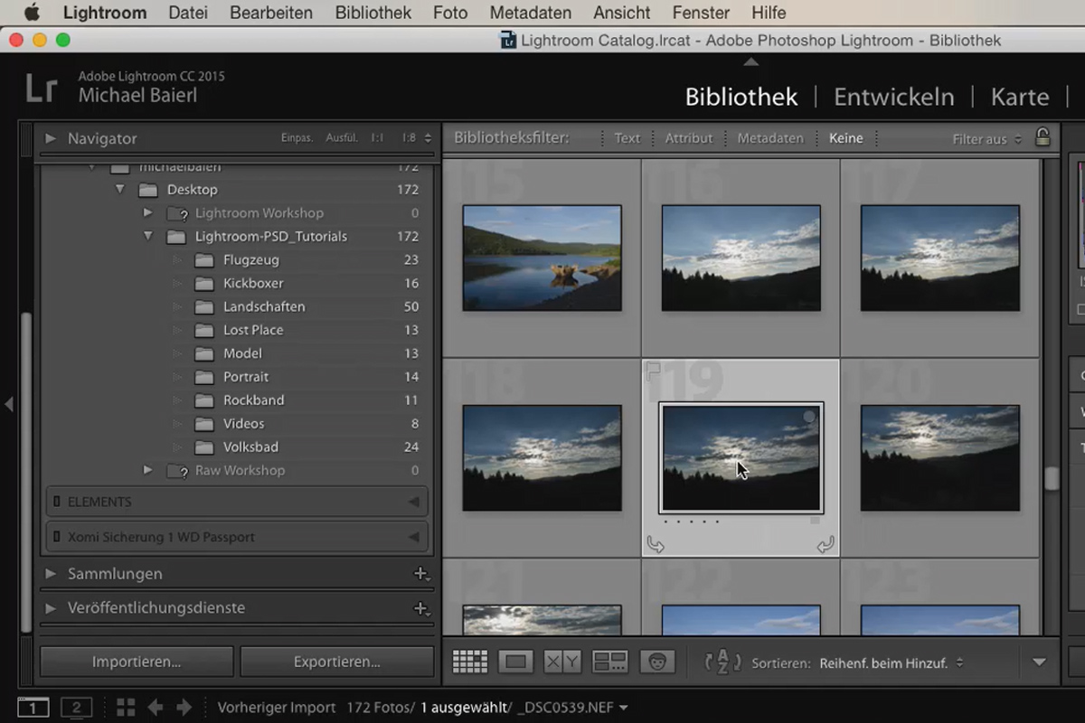 Lightroom para principiantes y usuarios de nivel intermedio: 04 - Catálogo - 4.2 - Marcado de imágenes