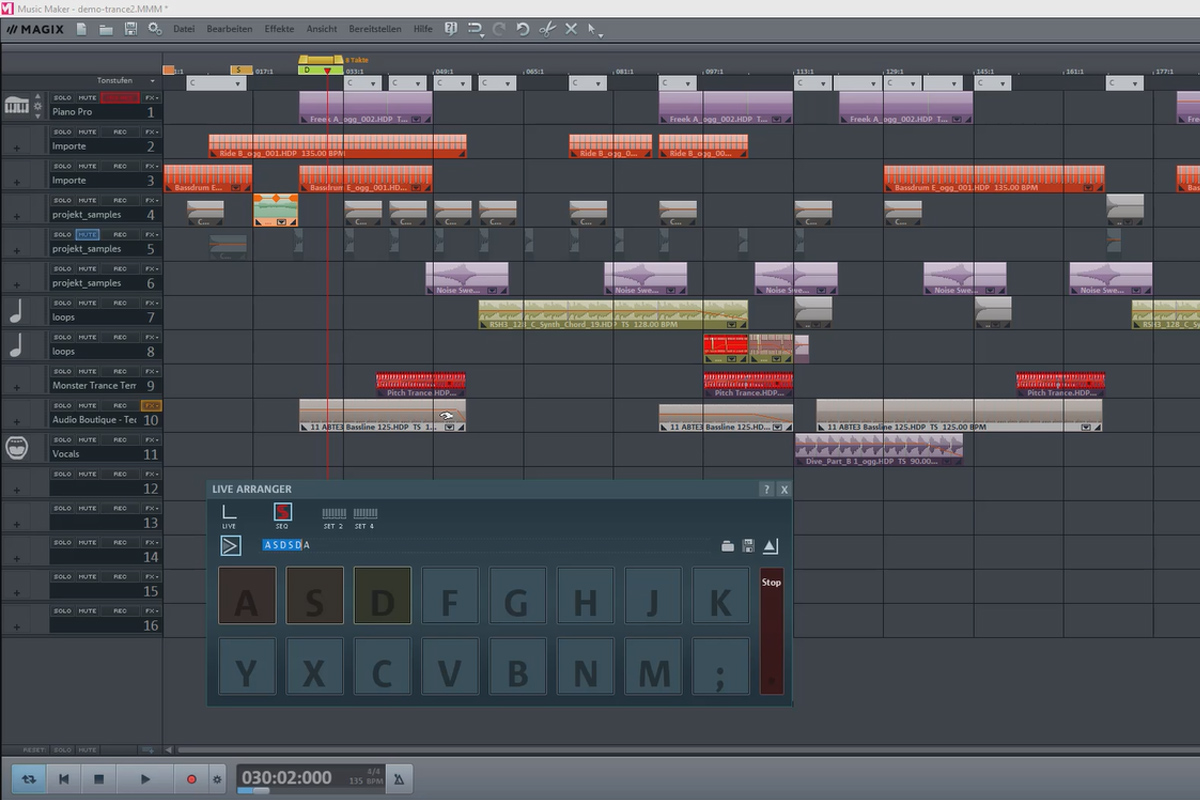 Magix Music Maker ile kendi müziğinizi oluşturun: 17 | Canlı Düzenleyici ile çalışma