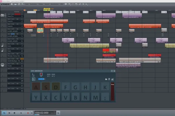Magix Music Maker로 자신만의 음악 만들기: 17 | 라이브 어레인저 사용하기