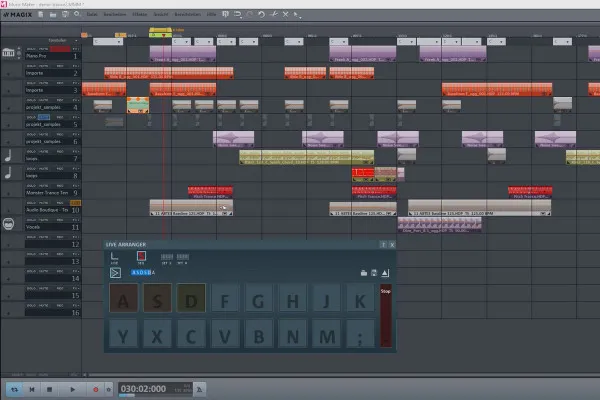 Eigene Musik erstellen mit Magix Music Maker: 17 | Arbeiten mit dem Live Arranger