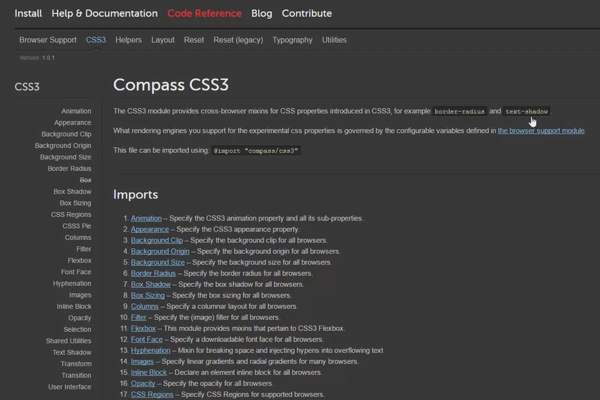 CSS moderno con Sass - 17 Compass e CSS3.