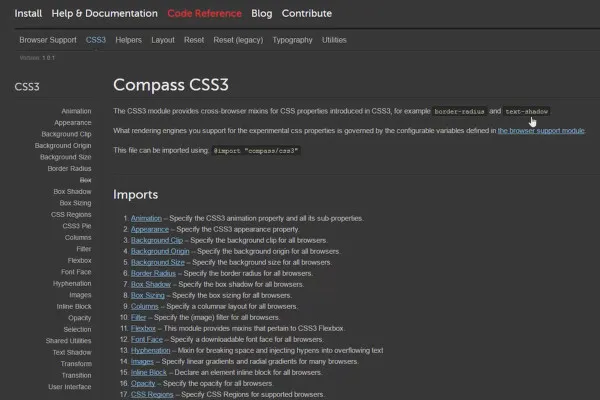 Modernes CSS mit Sass – 17 Compass und CSS3