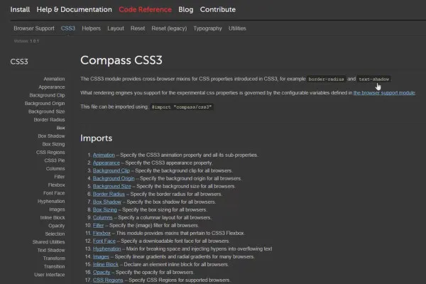CSS moderno con Sass - 17 Compass e CSS3.