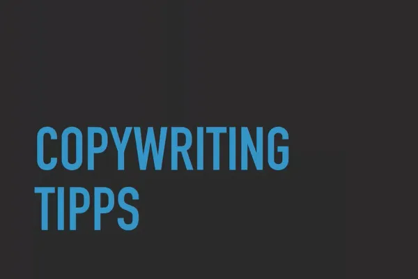 Oppstart av virksomhet: å starte vellykket som frilanser: 2.7 Copywriting-tips for frilansere