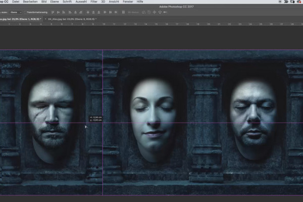 Photoshop para principiantes e intermedios - 3.5 Varias imágenes en un archivo