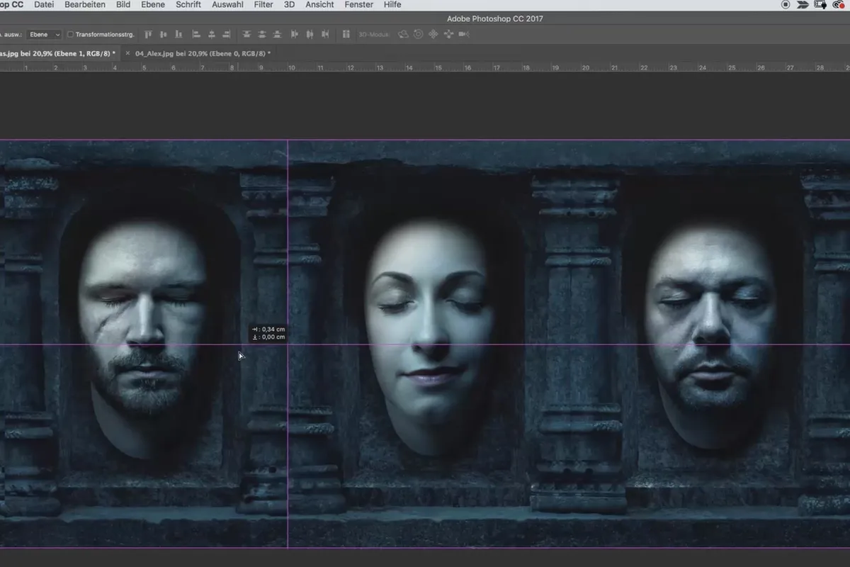 Photoshop για αρχάριους και προχωρημένους - 3.5 Πολλαπλές εικόνες σε ένα αρχείο.