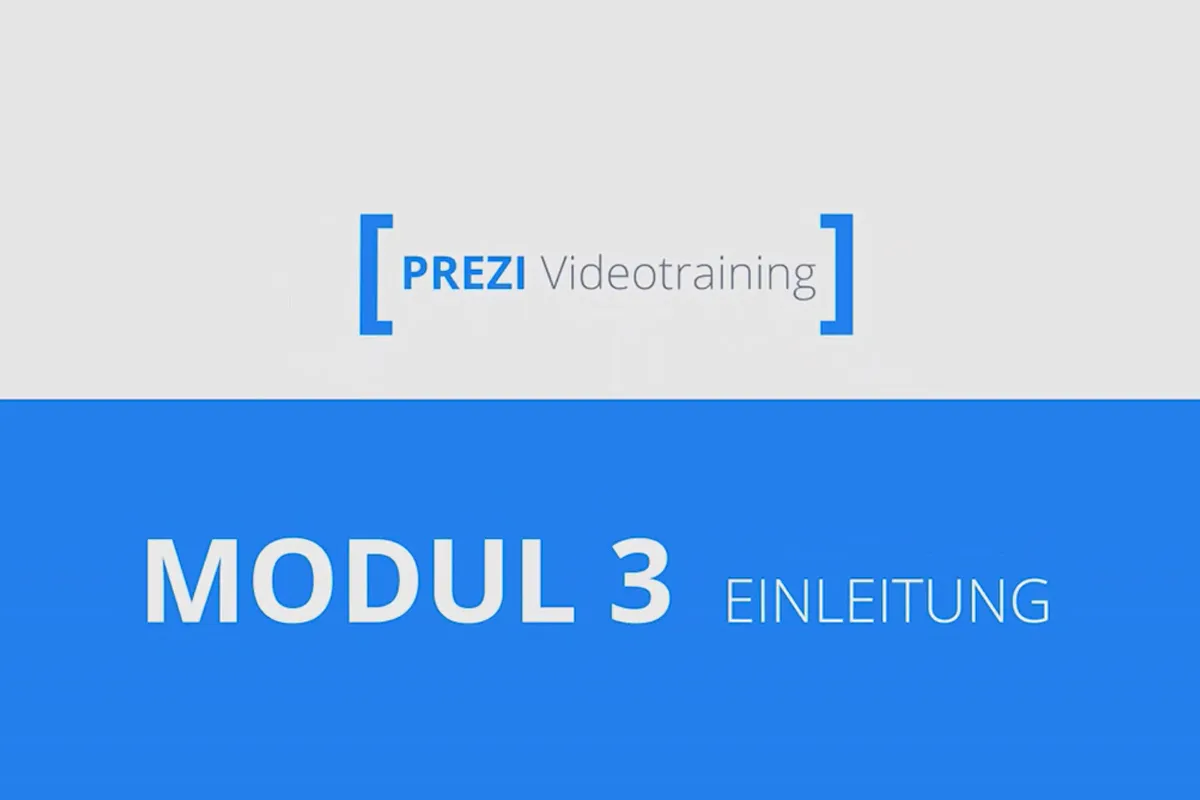 Prezi für Einsteiger – Präsentationen, die begeistern – 3.1 Einleitung