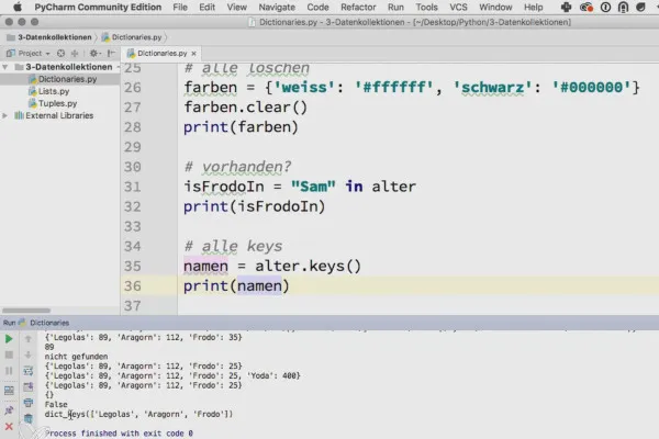 Mengode dengan Python - 3.3 Kamus