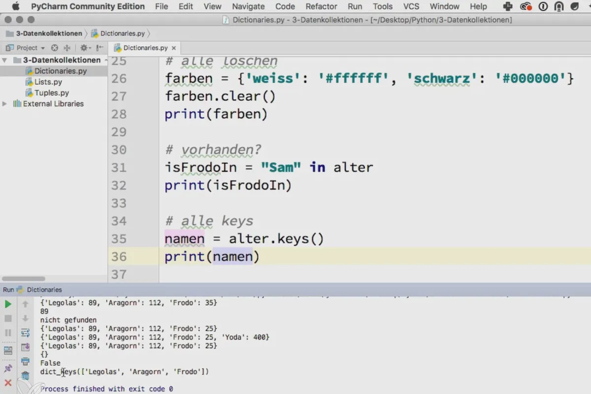 Mengode dengan Python - 3.3 Kamus