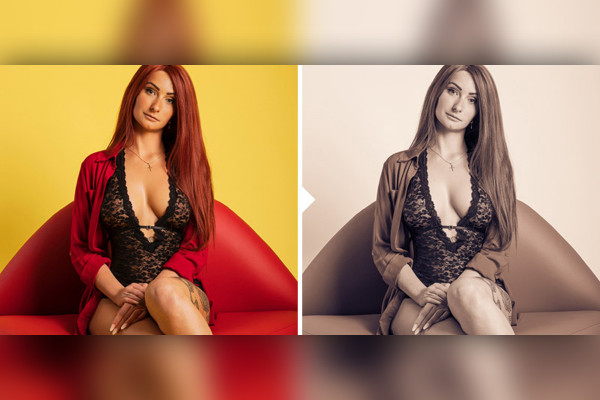Akt ve boudoir görünümleri için önceden ayarlanmışlar (Lightroom, Camera Raw): 17 | Orta renk kontrastı