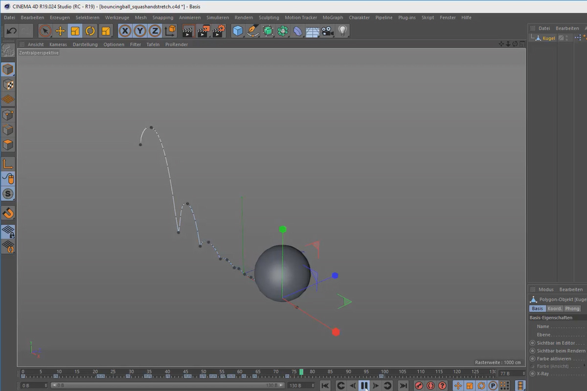 Creating 3D animation in Cinema 4D: 3.10 Baking and exporting