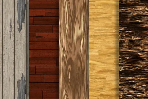 Hochauflösende generierte Holz-Texturen in 4000x4000 Pixeln