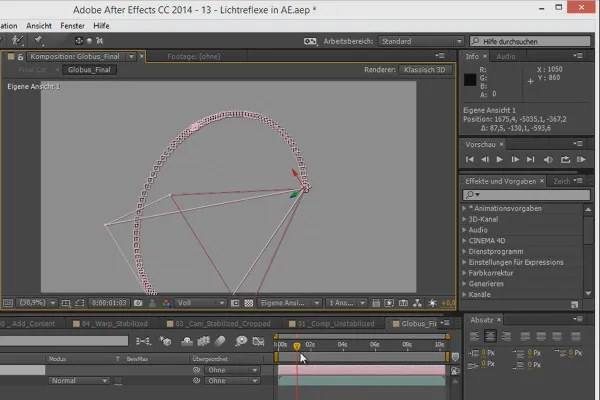 3D-Projekte in After Effects: 3D-Tracking mal anders
