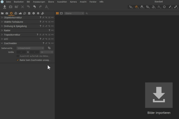 Tutorial di Capture One Pro: 1.1 | Interfaccia utente