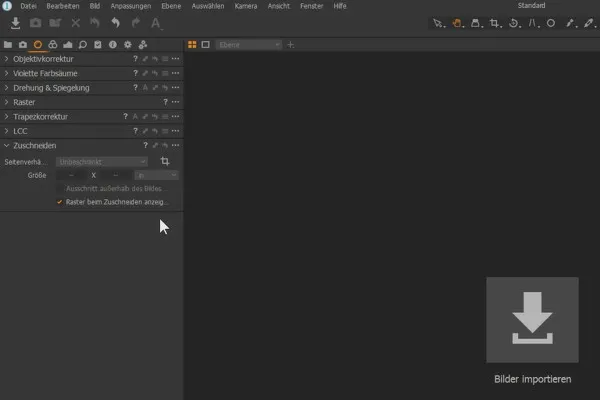 Capture One Pro-Tutorial: 1.1 | Benutzeroberfläche
