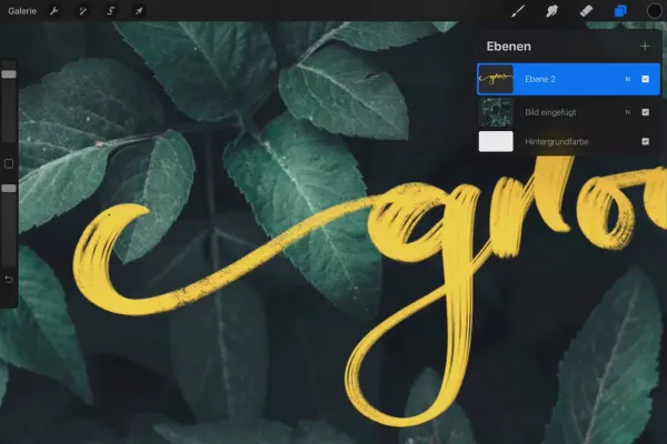 Procreate-Tutorial – Grundlagen zum digitalen Zeichnen auf dem iPad: 3.5 | Ebenenmasken