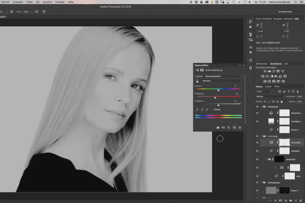 Fotografia "headshot" - il percorso verso il ritratto perfetto - 18 Dodge and Burn - locale.