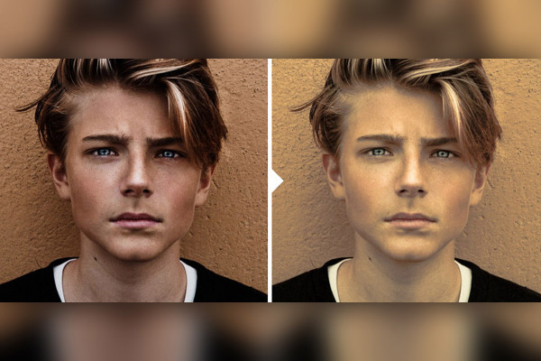 Photo preset for portraits (Lightroom, Camera Raw): 18 | Sunset