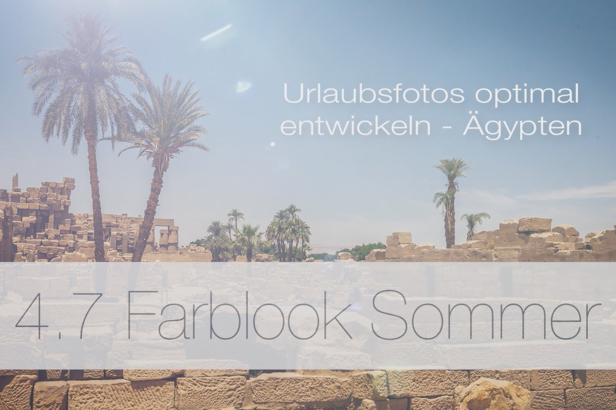 Optimal utvikling av feriebilder - 4.7 Sommer-Sol-Fargelook.
